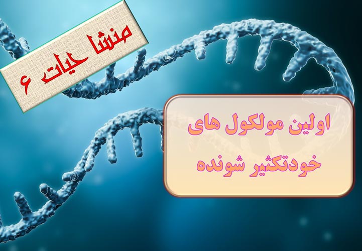 منشا حیات 6: اولین مولکول های خودتکثیر شونده